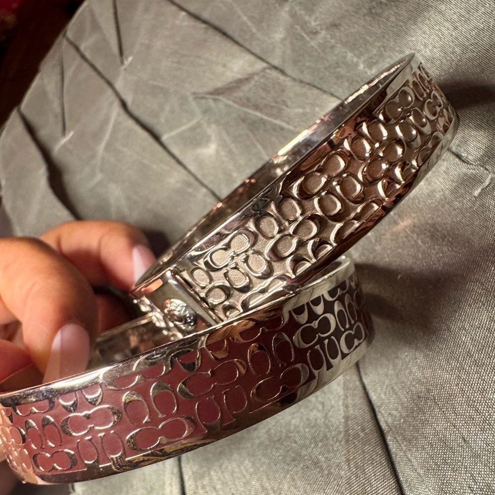 Authentic Coach Signature Bangles - Picture 4 of 9